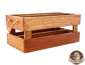 The Barrel Shack™ - The Showdown - Handmade Two Compartment Crate