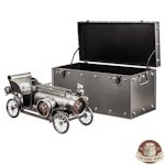 The Barrel Shack™ - The Royce - Handmade XL Clock with Display Box