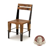 The Barrel Shack™ - The Morris - Handmade Wood and Metal Chair