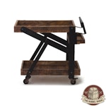 The Barrel Shack™ - Dolly - Handmade Rustic Service Cart