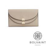 Bolvaint - Aimee Foldover Wallet in Ecru