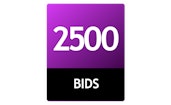 2500 Bid Pack!