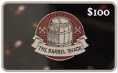 $100 The Barrel Shack™ eGift Card