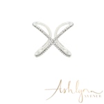 Ashlynn Avenue - Lafayette 18K White Gold-Plated Wrap Ring 0.45 Ctw - Size 8