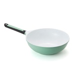 Miranella Eco-Nutri Wok – 11in Ceramic Non-Stick, Non-Scratch Wok