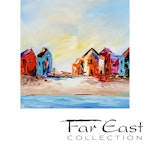 Helios - Oil Painting from Far East Collection - 27.6-in x 27.6-in