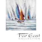 Nauticus - Oil Painting from Far East Collection - 31.5-in x 31.5-in
