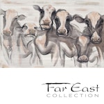 Pastures - Oil Painting from Far East Collection - 47.2-in x 31.5-in