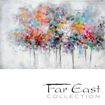 Forest Rain - Oil Painting from Far East Collection - 47.2-in x 31.5-in
