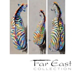 Savannah Dawn - Oil Painting from Far East Collection - 59-in x 59-in