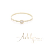 Ashlynn Avenue - Audrey 18K Gold-Plated Gemstone Bangle 7Ctw
