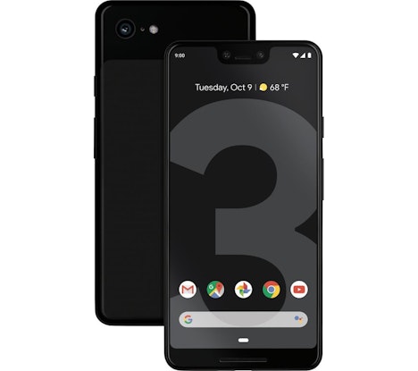 Pixel Phone 3 XL (128GB, Just Black, Unlocked)