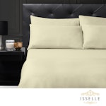 Isselle Auden Duvet Cover - King, Natural Beige (Ships by 5/30)