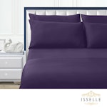 Isselle Beaufort Sheet & Duvet Cover Set - Queen, Midsummer Mauve (Ships by 5/30)