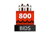 Special 800 Bid Pack! DealDash 10 years old!