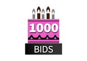 Special 1000 Bid Pack! DealDash 10 years old!