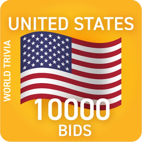 America, let's go! 10000 bid pack. Did you know...