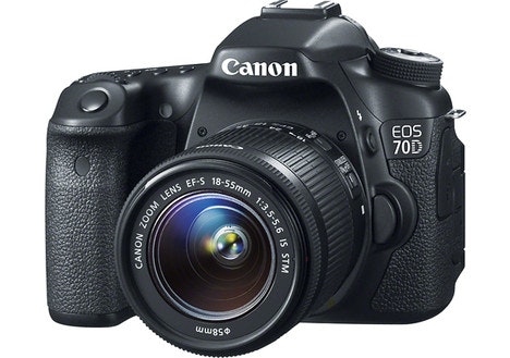 Canon EOS 70D Digital SLR Camera with 18–55mm STM Lens