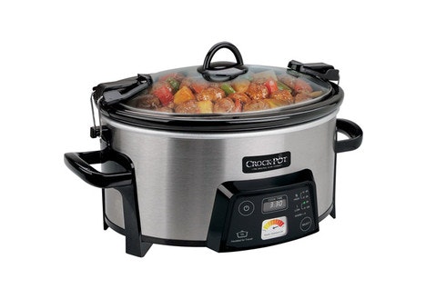 Crock-Pot Cook and Travel Programmable Slow Cooker